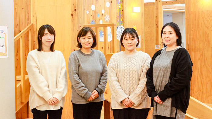 きめ細やかな心づかいと思いやりがいっぱい。これがkurumuの子育サポート。