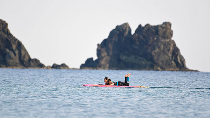 和田浜トレーニング