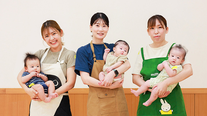 ～高浜町の食育～ 笑顔を増やすkurumuの離乳食講座。